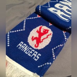 Glasgow Rangers Knitted Scarf